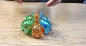 Axolotl Stress Relief Squishy Malt Sugar Filled Sensory Fidget Tools for Adults Kids Slow Rising Desk Anxiety Relief & Focus Aid
