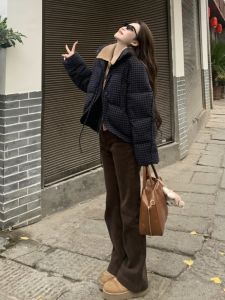 Quần Jeans Ống Loe Brown Mella Cao 175 Cm Cho Nữ Mùa Xuân Quần Ống Loe Cao Cấp Thường Ngày Cạp Cao Quần Dài Đến Sàn