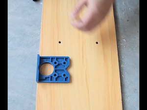 Drill Bits Set for Hinge with Concealed Hinge Boring Jig 2Pcs Wood Cutter Carpenter Woodworking Diy Tools Wood Furniture Door Cabinets Hinge Installation Tool