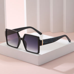 JN IMPRESSION Phụ nữ thời trang của khung lớn chống UV tiên tiến bảo vệ khỏi ánh mặt trời kính lái xe