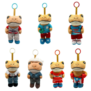 ตุ๊กตากบสไตล์เปอร์โตริโก ตุ๊กตาแบดบันนี่ เอล ซาโป คอนโช ของสะสมหายากไม่ซ้ำใครสำหรับแฟนๆ ของขวัญวันเกิด