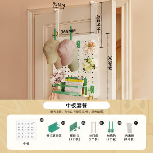 ตู้เสื้อผ้าติดประตูแบบเรียบง่ายสำหรับห้องนอน ตู้เสื้อผ้ารูปทรงสามมิติแบบพกพา ตู้เสื้อผ้า หมวก กระเป๋า ฮาร์ดแวร์เก็บของที่ใช้งานได้จริง