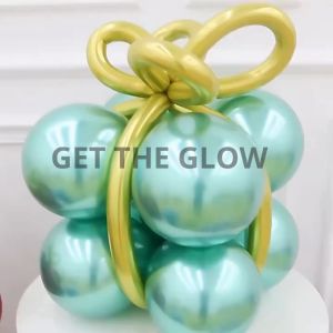 Balon Latex Bentuk DIY Gift Box / Balon Latex Doff Bentuk Kado