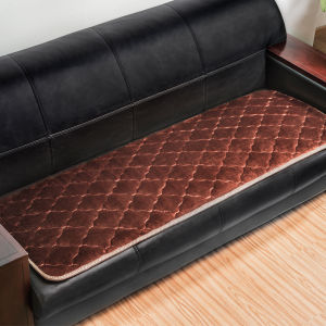 Đệm Ghế Sofa Bằng Da Trung Tính Dày Chống Trượt Bằng Gỗ Đỏ Cho Văn Phòng Đệm Ghế Sofa Mùa Đông Đệm Ghế Sofa Bằng Vải Nhung