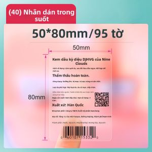 Cenmascan | Giấy In Nhãn Trong Suốt Chống Nước Chống Dầu
