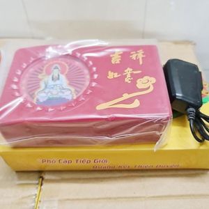 Máy Niệm Phật 20 Bài Có Đèn Phật Quan Âm Phát Sáng