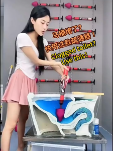 Unclogs in 3 seconds🚽Toilet plunger high pressure air blaster toilet unblocking tool Multifunctional drain pump toilet pump pipe plunger toilet plunger kitchen pump sink pam tandas tersumbat drainage pipe declogger Drain dredge tool 通马桶神器通水管神器
