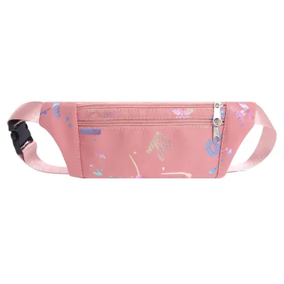 Ultra-Light Thin Outdoor Running Sports Waist Bag Ladies Mobile Phone Pouch Multi-Layer Casual Fashion Waist Pouch