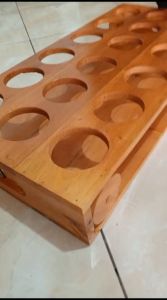 nampan jualan asongan 18 lubang tempat gelas cup/botol