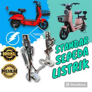 Standar Sepeda Listrik Standart Selis Ukuran Roda 14 Dan 16 inch Jagul Jagang Electric Bike Elektrik Standar Selis 14inch 16inch