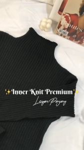 INNER RAJUT TURTLENECK/BAJU DALAMAN RAJUT/KNIT MANSET