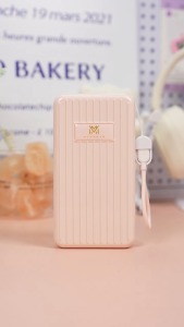 Maxwear 22.5W Original 20000mAh Fast Charging Powerbank Built-in Telescopic Cable Low temperature Fast Charging Portable