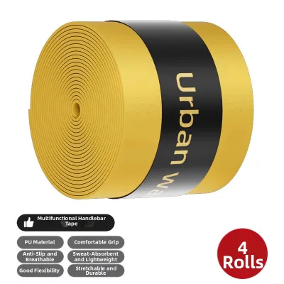 PENGYI | Badminton Racket Professional Anti-slip Sweat Absorbent Grip Tape Double Color Drilled Handle Wrap Band 824 Sports Fitness