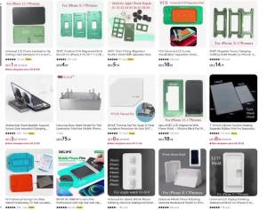 Bộ Dụng Cụ Mở Nắp Lưng Bằng Kim Loại 3in1 Dành Cho iPhone Bộ Công Cụ Sửa Chữa Tháo Rời Kính Mặt Sau iPhone