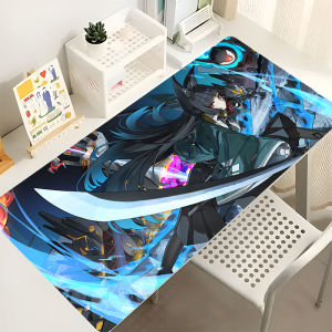 Anime Miếng Lót Chuột Cao Su Chống Trơn Trượt Game Thủ Để Bàn Thảm Zenless Zone Zero Hoshimi Miyabi Kawaii Miếng Lót Bàn Phím Cho Văn Phòng Laptop Máy Tính