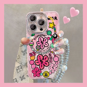 Cute Floral Design Phone Case for  16Promax Huawei Mate60Pro Honor Nova12 Reno13 Xiaomi 14 Female Style Protective Cover Shell