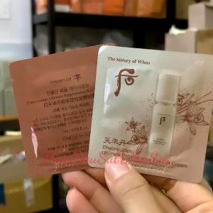 Kem mắt cao cấp cải thiện nếp nhăn Whoo Ultimate Regenerative Eye Lift Cream gói 1ml