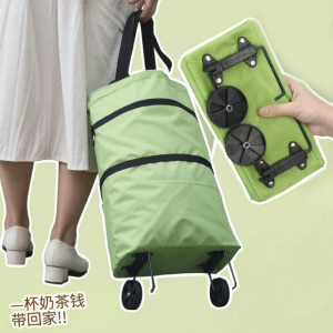 FEIZHUXIANSEN | Foldable Large Capacity Shopping Cart