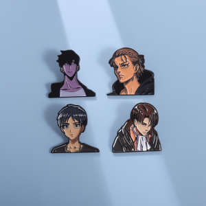 Anime Solo Leveling Lapel Enamel Pin Brooch Anime cartoon characters Badge Fans Clothes Backpack Charm Jewelry Gifts
