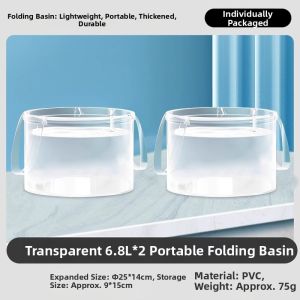 Jiaxun | Portable Folding Basin for Washing Face Feet and Laundry Lightweight Storage