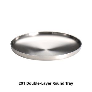 Heat-Resistant Thickened Serving Tray Plate