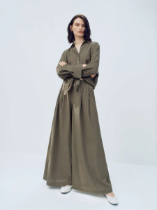 edition | Light Style Wide Leg A-line Dress Pants