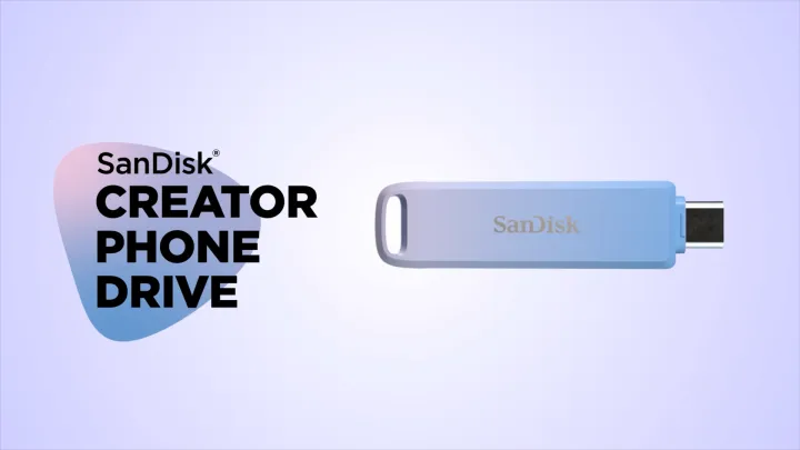 SanDisk® Creator Phone Drive (128GB/ 256GB)