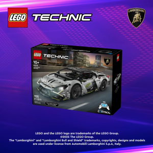 LEGO Technic 42214 Lamborghini Revuelto Super Sports Car (1135 Pieces)