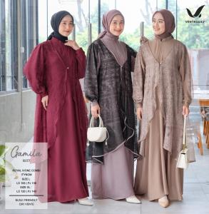 Gamila Dress: Fashion Muslimah Modern Elegan