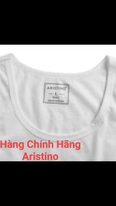 Áo Ba Lỗ Aristino AC21 Trắng Trơn 100% Cotton Cao Cấp Siêu Thấm Hút Mồ Hôi Mềm Mịn Hàng Chính Hãng Không Bai Nhão
