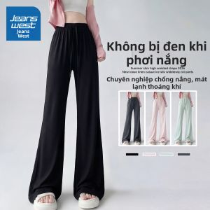 Jeanswest | Quần Chuông Chất Rayon Màu Hồng Chống Nắng Mát Mẻ Mùa Hè