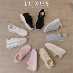 Luxus Hanni Sepatu Wanita Sneakers Sporty Import Viral Sepatu Wanita LX2052