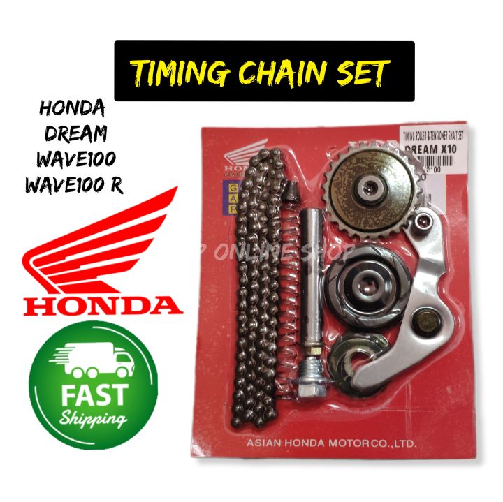 Honda Dream Wave100 Wave100r Timing Chain Set Standard 88L Rantai