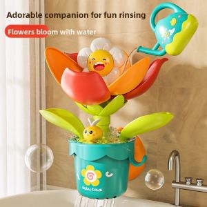 JIFANPAUL | Water-Activated Flowering Bath Toy for Babies 1pc
