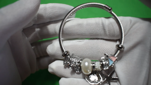 Lunara Sea Shell & Starfish Charm Bracelet with Pearl