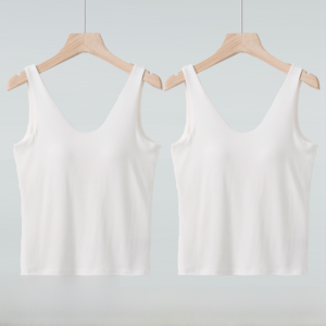 Miiow | Cat Woman Strap Vest Womens Inner Wear Summer Sleeveless Outerwear High-End Sensation Beautiful Back Auxiliary Breast Covering Top