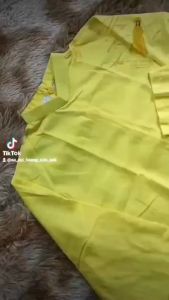 ÁO DÀI CÁCH TÂN NAM IN 3D MÀU VÀNG IN HỌA TIẾT BỨC TRANH ÁO DÀI NAM TRUYỀN THỐNG