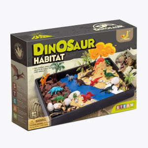 Dinosaur Habitat Experiment Set withEncourages CreativityDinosaur Models to Develop Hands-on SkillsJurassic Dinosaur Toys Set