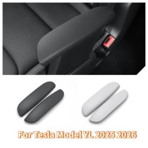 Ốp Bảo Vệ Tay Vịn Silicon Tesla Model YL 2025 Hàng Ghế Thứ Hai Chống Bám Bẩn Chống Mài Mòn Phụ Kiện Cho Xe Hơi