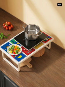 Multipurpose Shield and Storage Rack For Stovetop