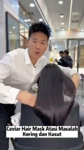 SADOER Caviar Luxury Protect Smooth Hair Mask Masker Rambut Keratin 500g Melindungi Kerusakan Rambut