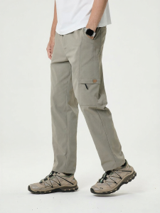 Enjeolon | Summer Lightweight Large Pocket Straight Leg Cargo Pants