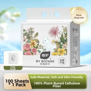 Botare | Cotton Soft Makeup Remover and Cleansing Tissue 100 Pieces