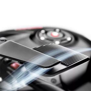 1 Pair Motorcycle Side View Mirror Invisible Foldable Adjust Wind Wing Moto Rearview Mirror Big Mirror Universal Motorcycle Accessories 10mm/8mm for Street Scooter