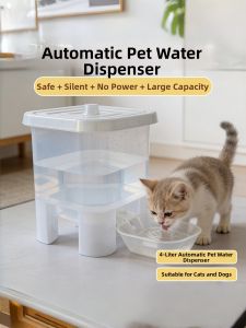 Auto Feeding Pet Water Dispenser Not Electrified Large Capacity