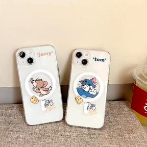 Ốp Điện Thoại Silicone Mềm Trong Suốt Từ Tính In Hình Xs Max 11 12 13 14 Pro Max