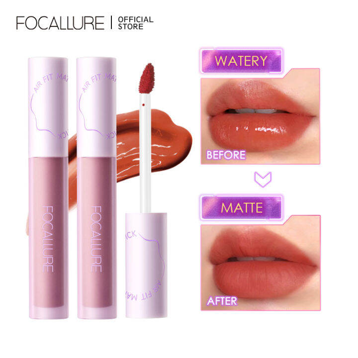 FOCALLURE SwitchMode Airy Matte Lip Tint Long-Lasting Transfer-Proof ...