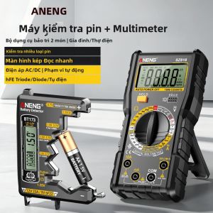 ANENG | Bộ Dụng Cụ Kiểm Tra Điện ANENG SZ818 Với Máy Đo Dung Lượng Pin BT173 Đồng Hồ Vạn Năng Kỹ Thuật Số Bộ Dò Pin Đo Điện Áp