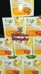 Authentic GAC Underarm Whitening Soap Thailand | Underarm Brightening Soap Gac Fruit Whitening Soap