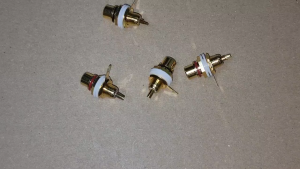 Combo 2 Jack (RAC 02) Jack Av hoa sen RAC âm dạng hàn mạ vàng chất lượng cao. Giá 2 sản phẩm